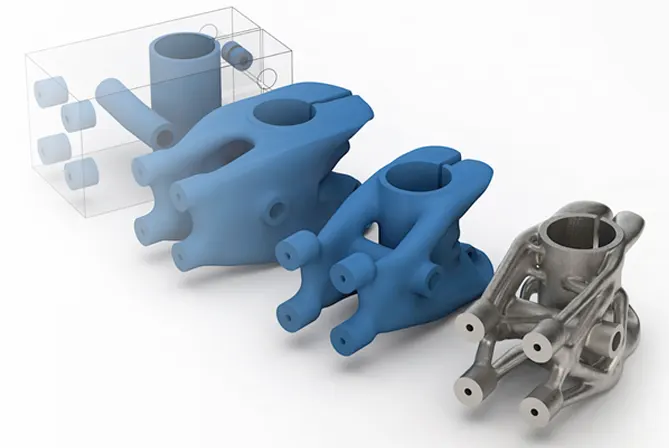 generative manufacturing integrated in creo