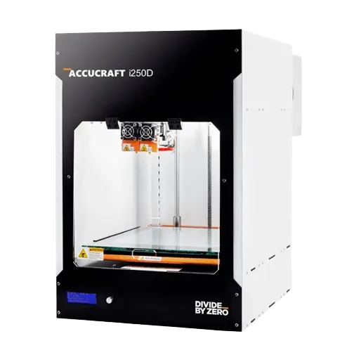 Accucraft i250d by divide by zero 3D printers