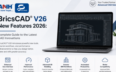 BricsCAD® V26 New Features 2026: Complete Guide to the Latest CAD Innovations | ANH Engineering Services